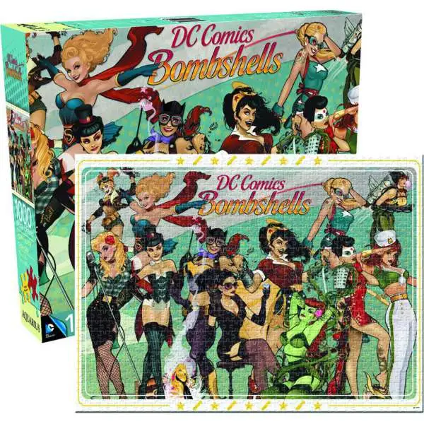 DC Bombshells 1000 Piece Jigsaw Puzzle