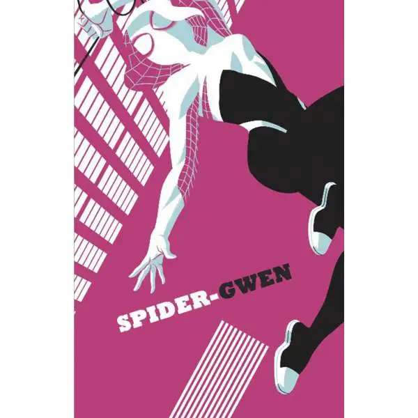 Pyramid America Spider-Gwen Pink 11 X 17-Inch Framed Comic Print