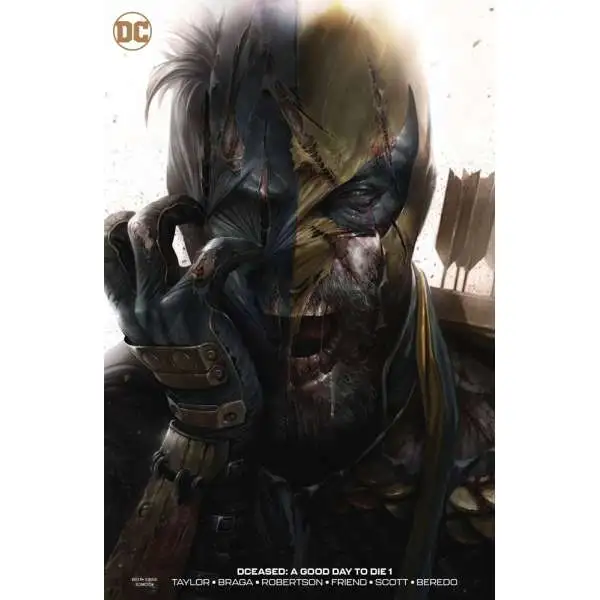 DCeased #1 A Good Day to Die Comic Book [Francesco Mattina Variant Cover]