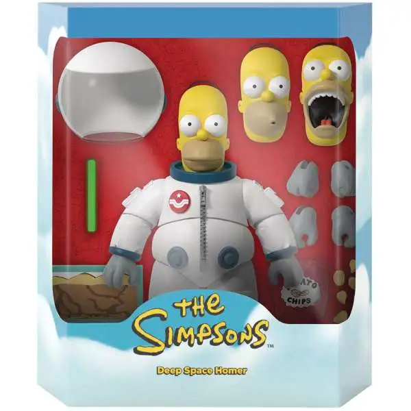 The Simpsons Ultimates Wave 1 Deep Space Homer Action Figure