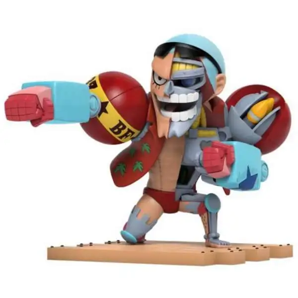 One Piece Freeny's Hidden Dissectibles Series 2 Franky 4-Inch PVC Figure [Loose]