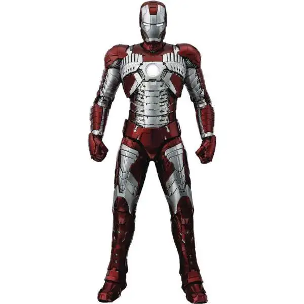 Marvel Infinity Saga Iron Man Mark 5 DLX Collectible Action Figure