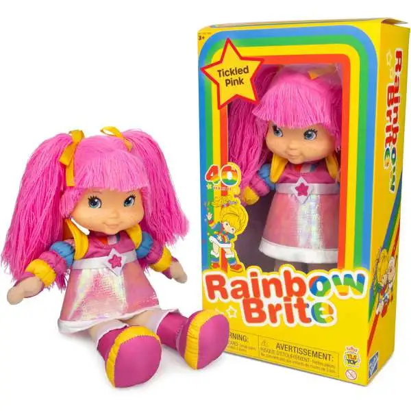 Rainbow Brite Tickled Pink 12-Inch Plush Doll