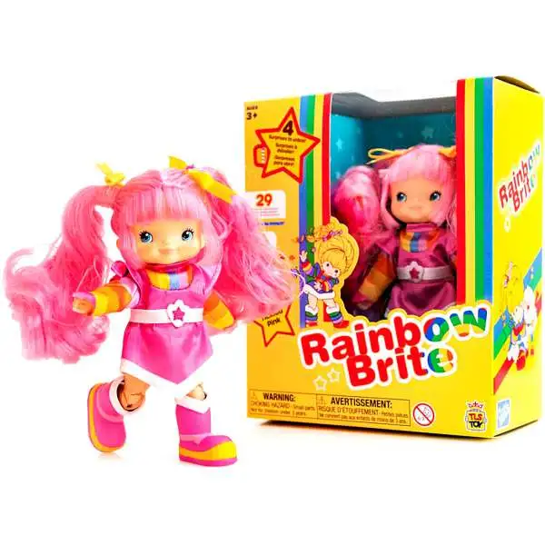 Rainbow Brite Tickled Pink 5.5-Inch Fashion Doll