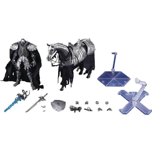 Berserk Figma Skull Knight with Steed Deluxe Action Figure (Pre-Order ships January)
