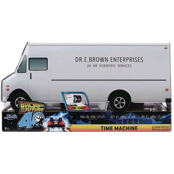 Back to the Future Time Machine Diecast Vehicle [40th Anniversary]