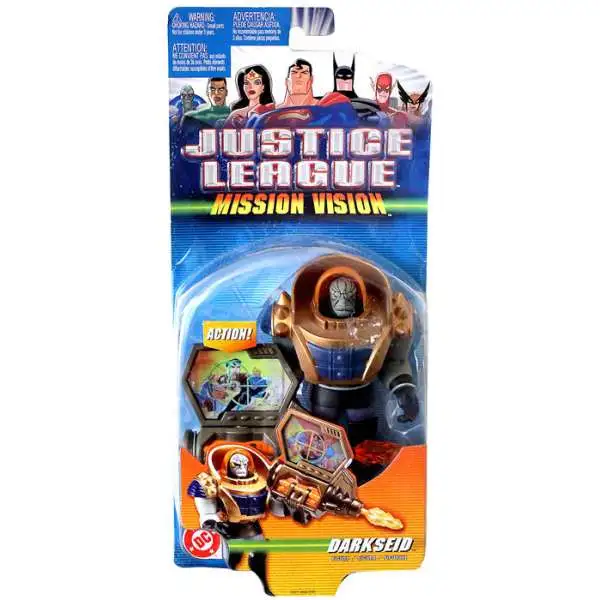 Justice League Mission Vision Darkseid Action Figure [Damaged Package]