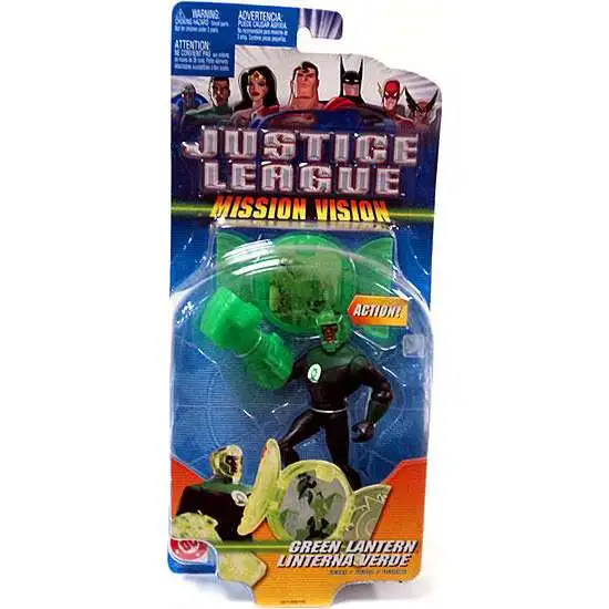 Justice League Mission Vision Green Lantern Action Figure