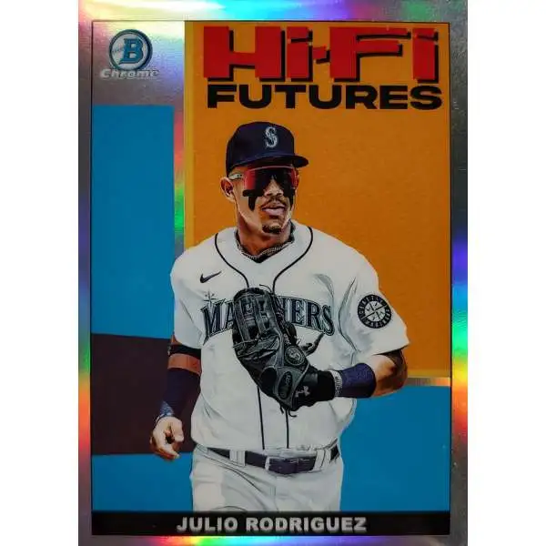 MLB Topps 2022 Bowman Chrome Baseball Julio Rodriguez HIFI-4 [Hi-Fi Futures]