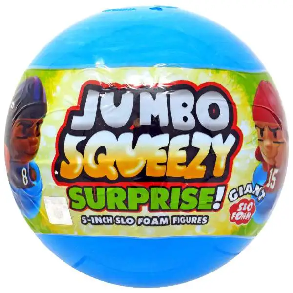 NFL JUMBO Squeezy Surprise! Series 1 Football Mystery Pack [1 RANDOM Slo Foam Figure]