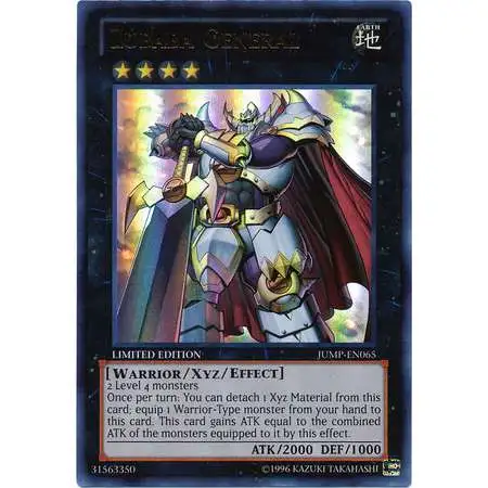 YuGiOh Shonen Jump Ultra Rare Zubaba General JUMP-EN065