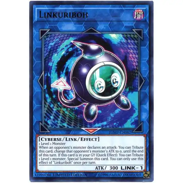 YuGiOh Shonen Jump Ultra Rare Linkuriboh JUMP-EN082