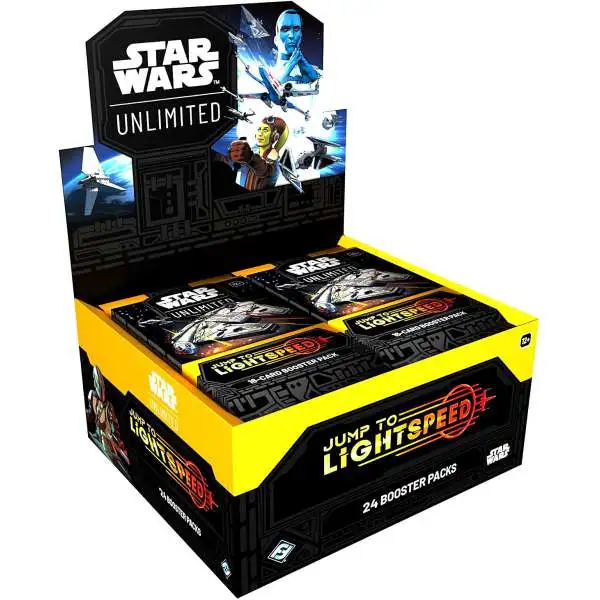 Star Wars: Unlimited Trading Card Game Jump to Lightspeed Booster Box [24 Packs]