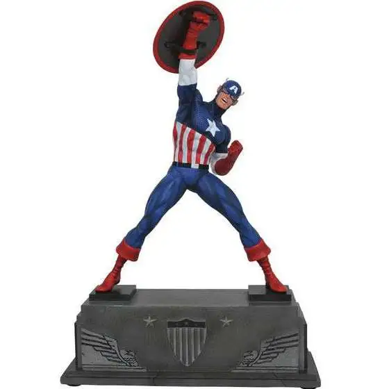 Marvel Premier Collection Captain America 12-Inch Resin Statue