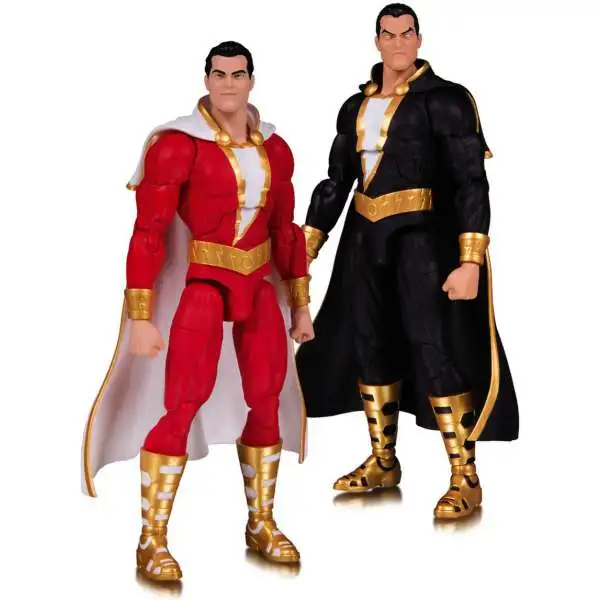 DC Essentials Shazam & Black Adam Action Figure 2-Pack