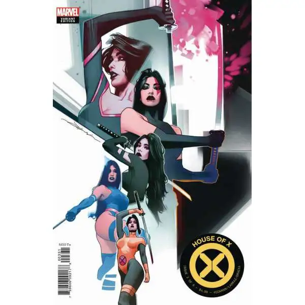 Marvel Comics House of X #3 Comic Book [Character Decades Variant Cover]