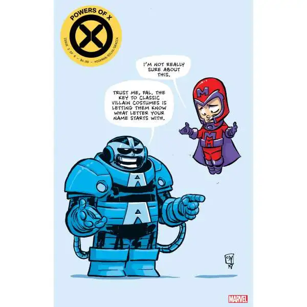 Marvel Comics Powers of X #3 Comic Book [Young Variant Cover]