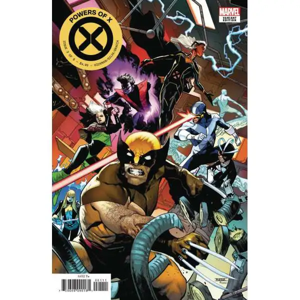 Marvel Comics Powers of X #3 Comic Book [Asrar Connecting Variant Cover]