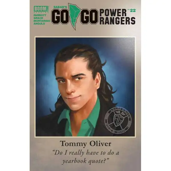 Boom Studios Go Go Power Rangers #22 Necessary Evil Comic Book [Miguel Mercado Variant Cover]