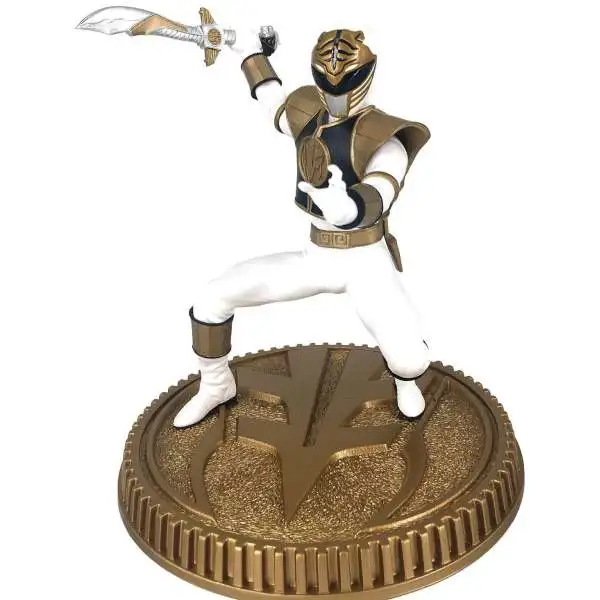 Power Rangers White Ranger Collectible PVC Statue