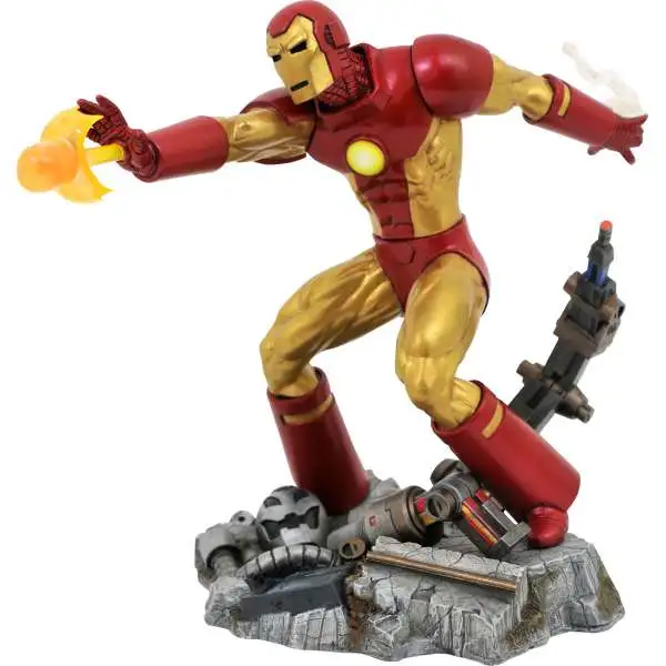 Marvel Gallery Ironman 13-Inch PVC Figure Statue [90's Comic Version]