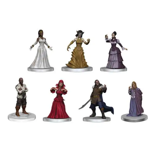 NECA Dungeons & Dragons Icons of the Realms Denizens of Castle Ravenloft Premium Figure Set