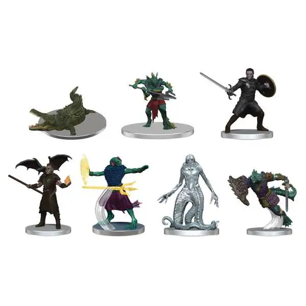 NECA Dungeons & Dragons Icons of the Realms Saltmarsh Premium Figure Set [Box 2]