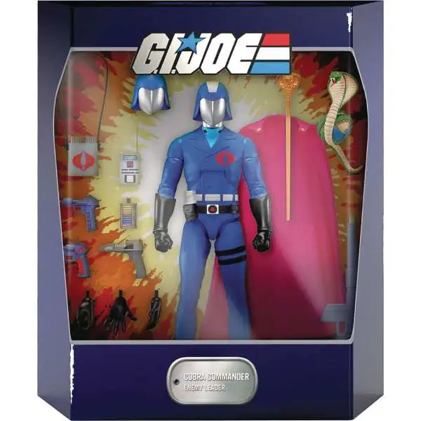 GI Joe Ultimates Cobra Commander Action Figure