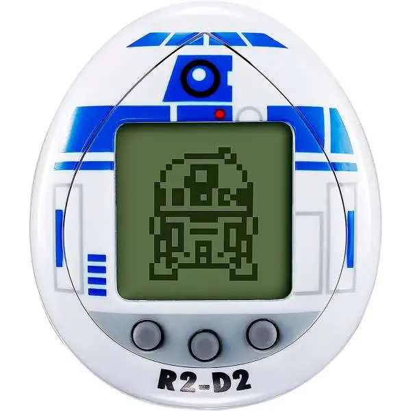 Tamagotchi x Star Wars R2-D2 1.5-Inch Virtual Pet Toy [WHITE Version]
