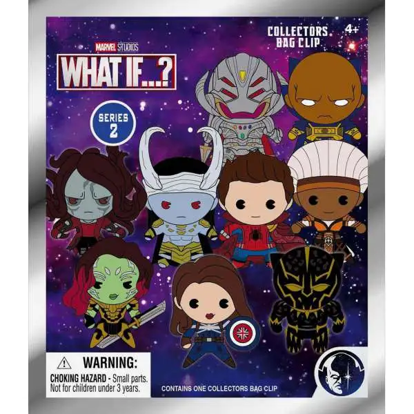 3D Figural Keyring Marvel What If? Series 1 Mystery Pack [1 RANDOM Figure]