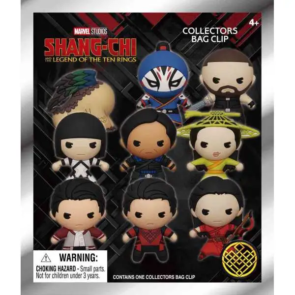 Marvel 3D Figural Keyring Marvel Shang-Chi Series 1 Mystery Box 24 ...