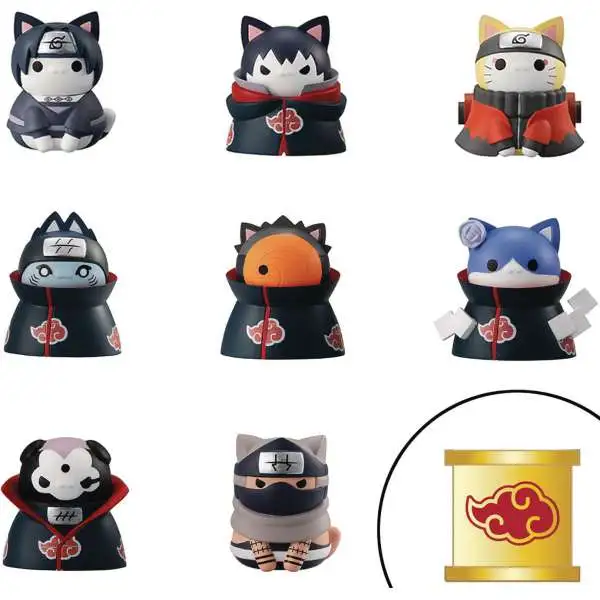 Naruto Nyaruto Defense Battle #2 2-Inch Mystery Box [8 Packs]