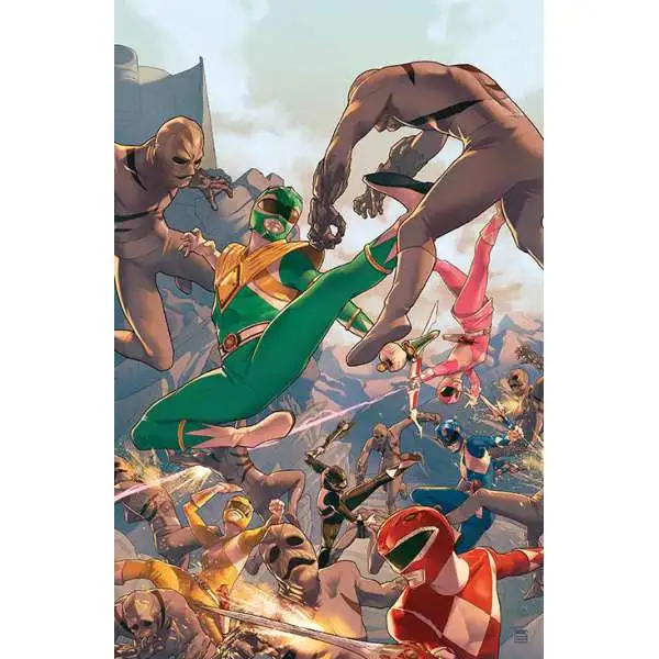 Boom! Studios Mighty Morphin Power Rangers 30th Anniversary Special #1 Comic Book [Foil Cover F]