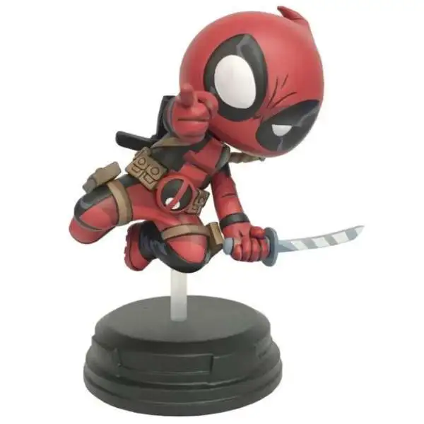 Marvel Deadpool 7.2-Inch Animated Style Statue [Jumping] (Pre-Order ships March)