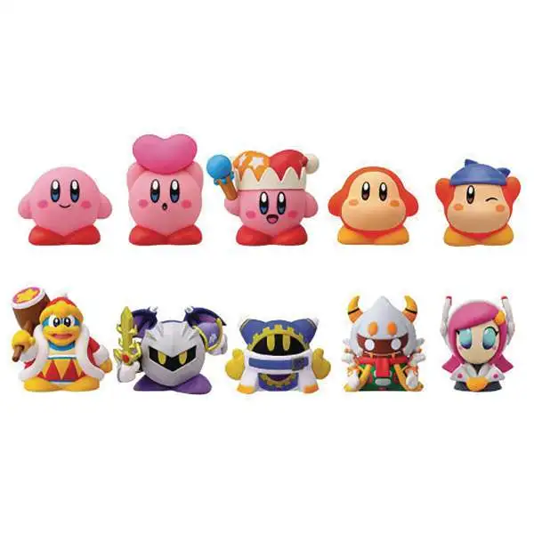 Kirby Ensky Sofvi Finger Puppet Series 1 Kirby 2-Inch Blind Mini Box of 10 Finger Puppets