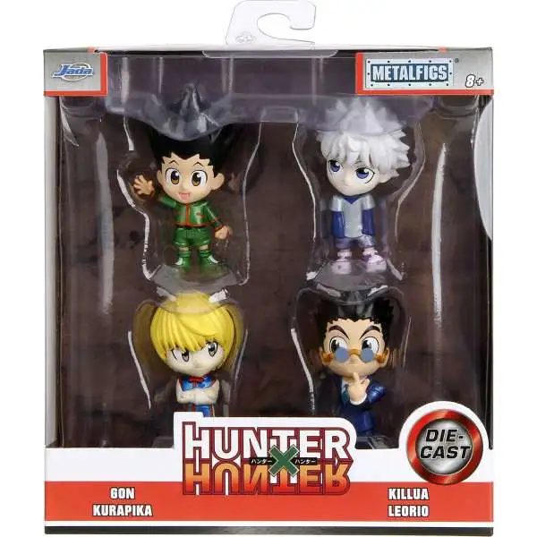 Hunter x Hunter Metalfigs Gon, Killua, Kurapika & Leorio 2.5-Inch Diecast Figure 4-Pack (Pre-Order ships January)