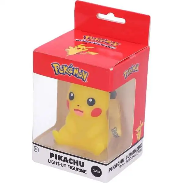 Pokemon Pikachu 3.5-Inch Light-Up Figure with Hand Strap (Pre-Order ships September)
