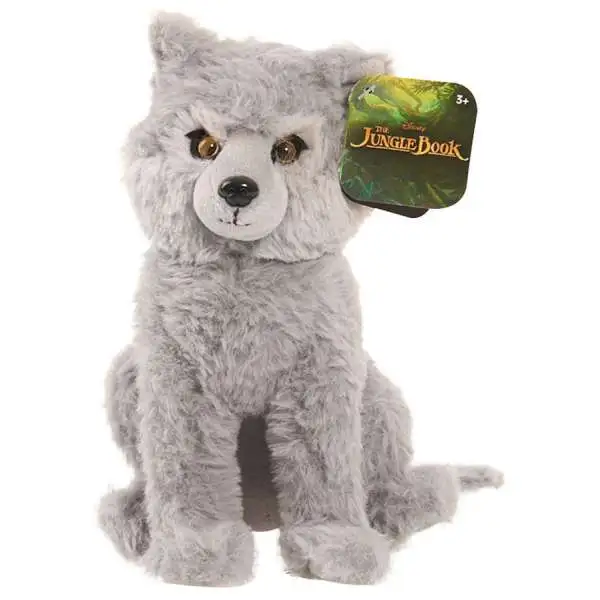 Disney The Jungle Book 2016 Movie Gray the Baby Wolf 8-Inch Plush