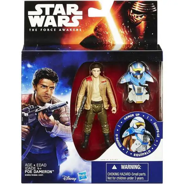 Star Wars The Force Awakens Mission Armor Poe Dameron Action Figure [Space Mission Armor]