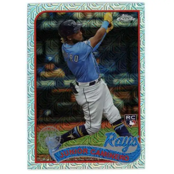 MLB 2024 Topps Series 1 1989 Silver Pack Mojo Junior Caminero T89C-34 [Rookie]