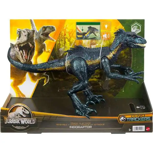 Jurassic World Dominion Track N Attack Indoraptor Action Figure