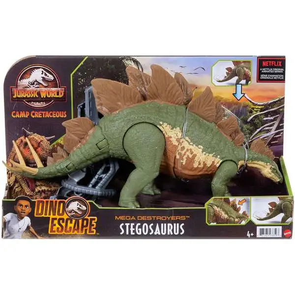 Jurassic World Camp Cretaceous Dino Escape Stegosaurus Action Figure [Mega Destroyer]