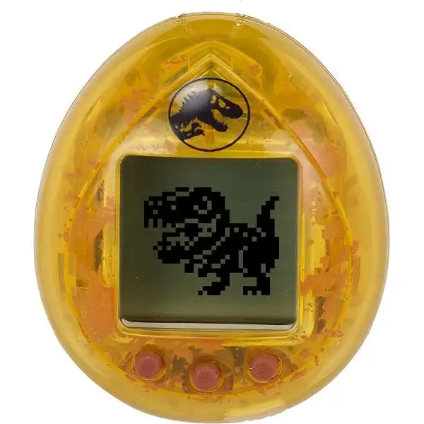 Tamagotchi Jurassic Park 30th Anniversary x Nano Dinosaur Virtual Pet Toy [Amber Version]