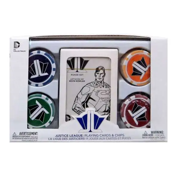 DC Justice League Starter Poker Set