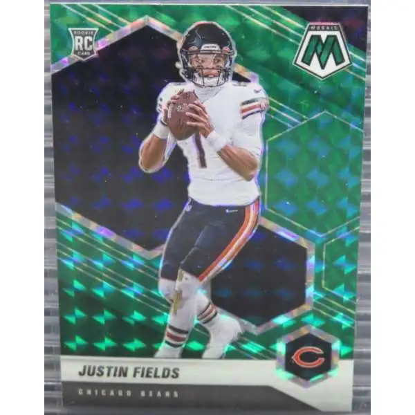 NFL 2021 Prizm Football Single Card Justin Fields 334 Rookie - ToyWiz