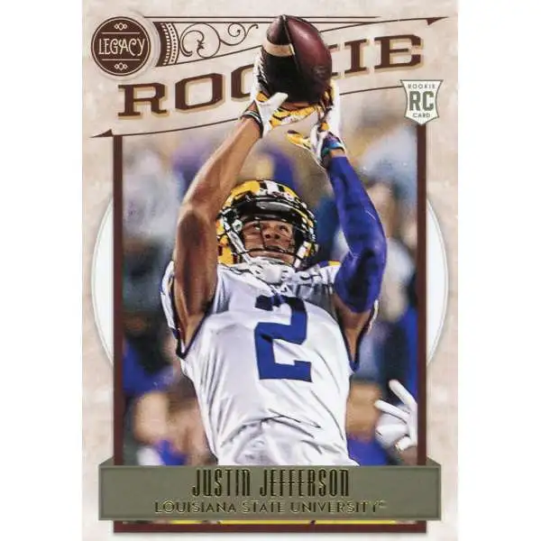 NFL 2020 Panini Legacy Justin Jefferson #149 [Rookie]