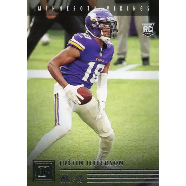 NFL 2020 Panini Contenders Draft Picks Single Card Justin Jefferson 23  Rookie, Game Day Ticket - ToyWiz