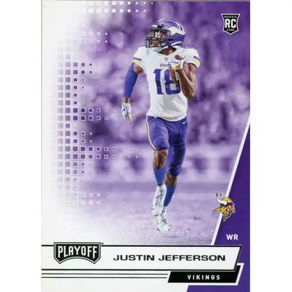 NFL 2020 Panini Playoff Justin Jefferson #213 [Rookie]