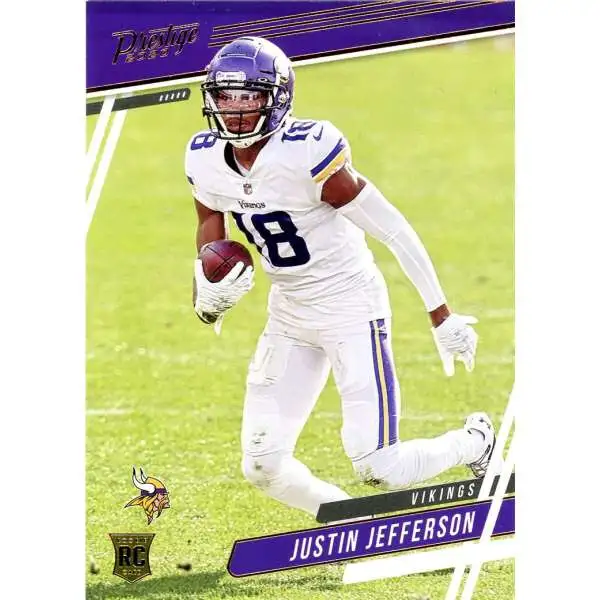 NFL 2020 Panini Chronicles Prestige Justin Jefferson #317 [Rookie]