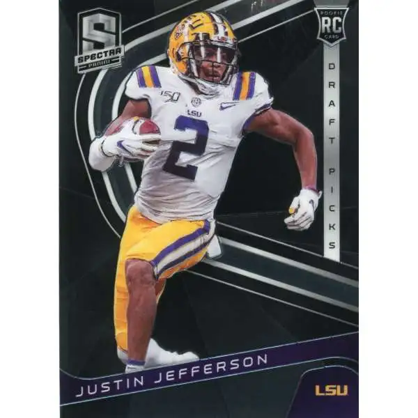 NFL 2020 Panini Chronicles Draft Spectra Justin Jefferson #9 [Rookie]